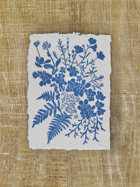 Moss & Sedum Art Note