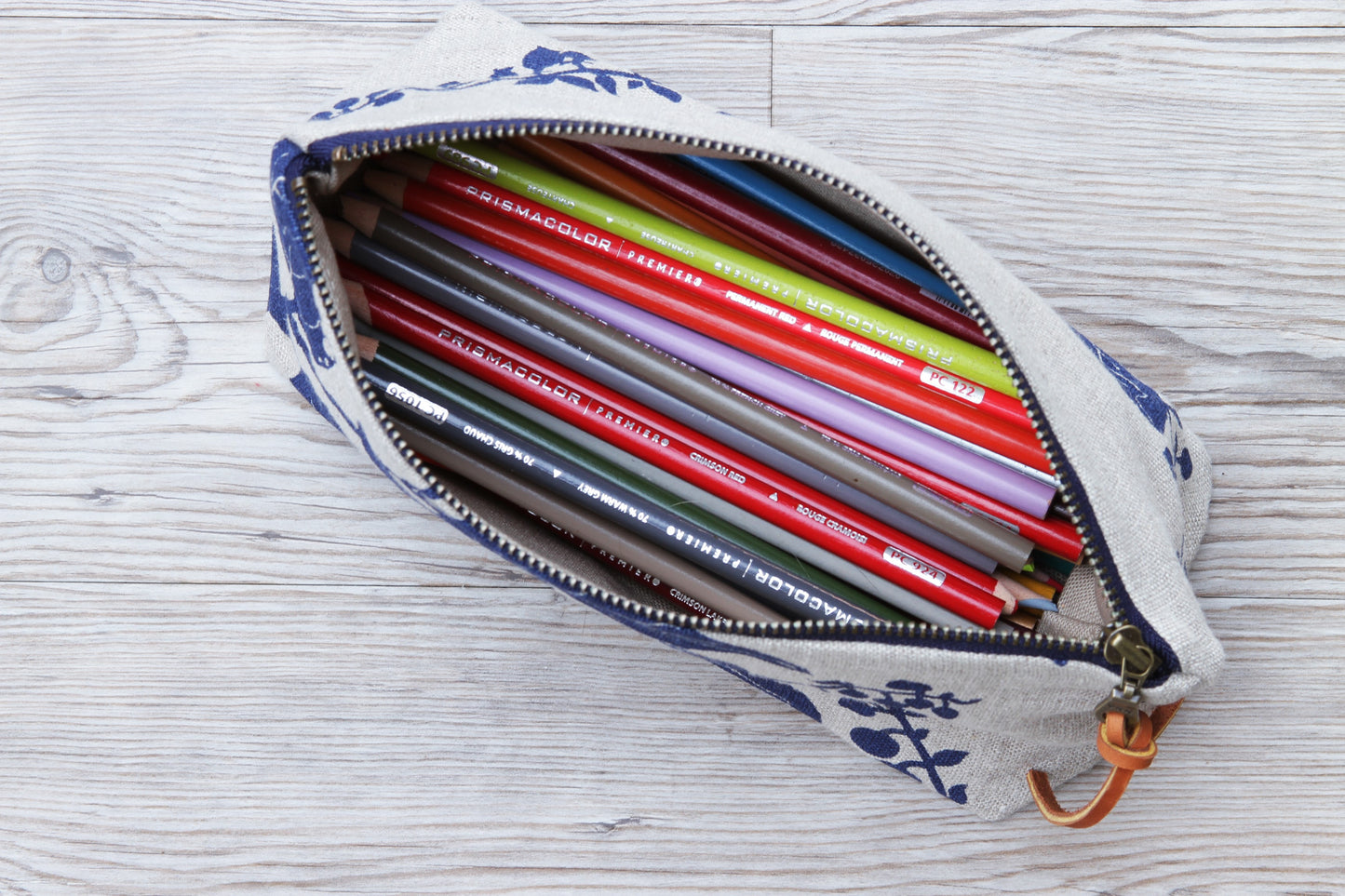 FOR KAREN: Supply Pouch - 9" - Black Eyed Susan in Sunshine