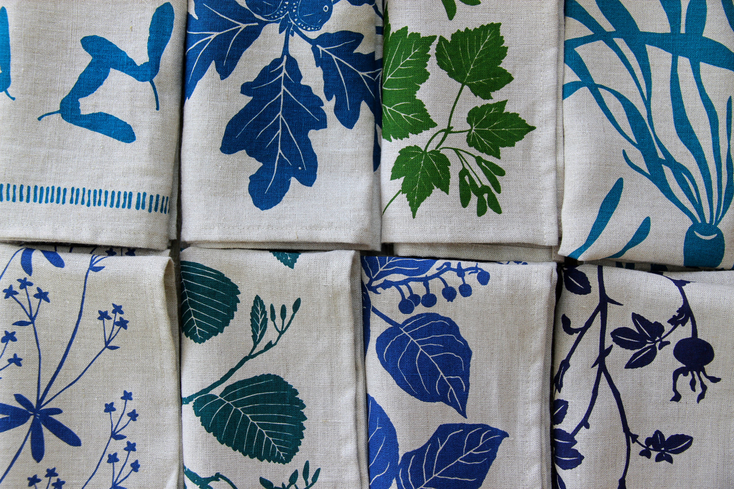 Northwest Botanical Napkins Set of 8