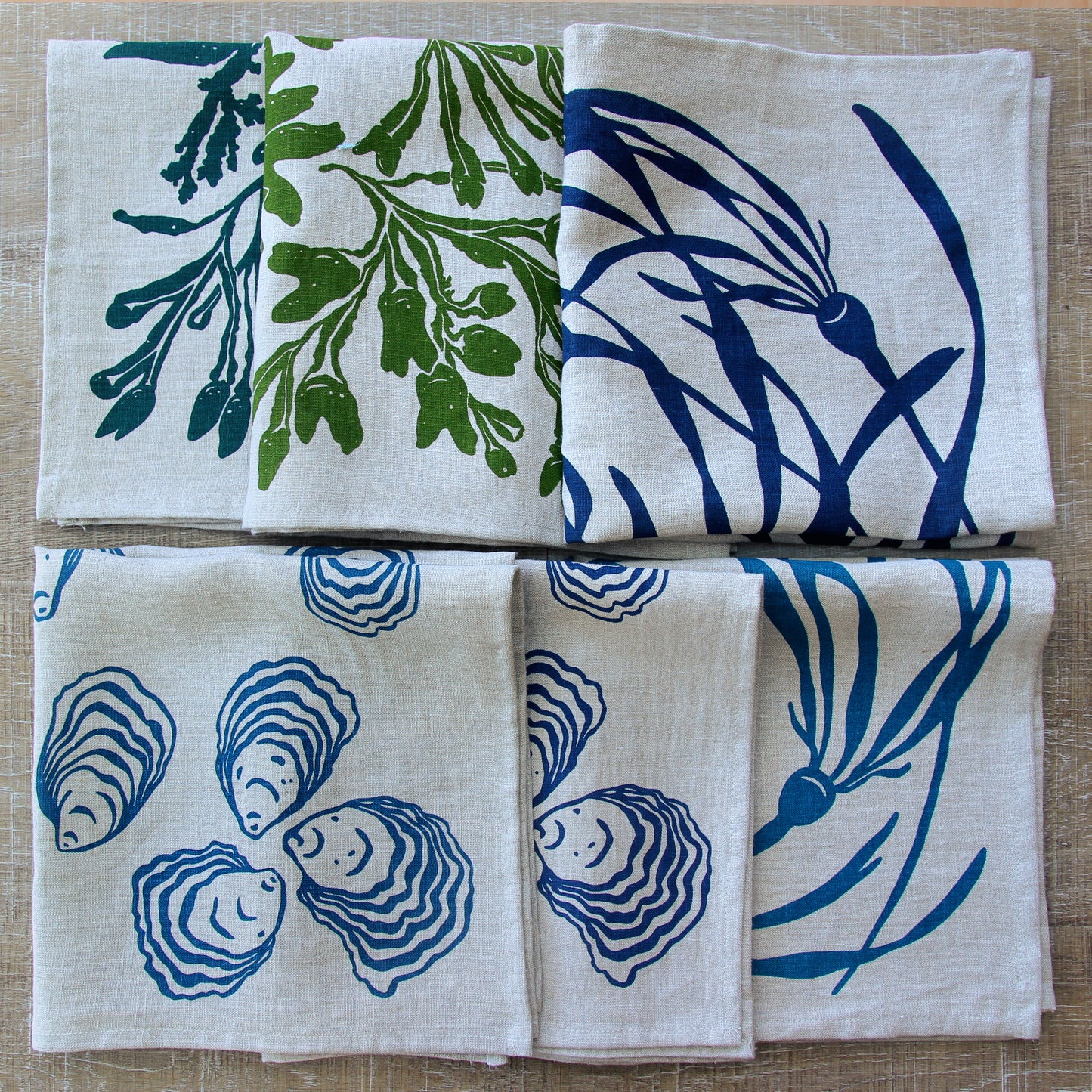 Salish Sea Napkin Set of 6
