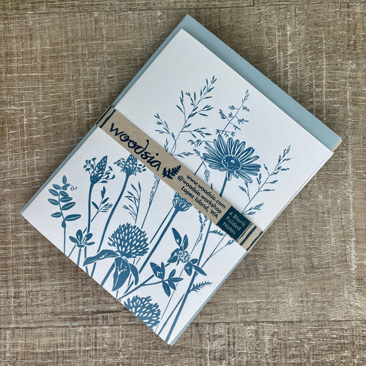4 Springtime Wildflower Notecards