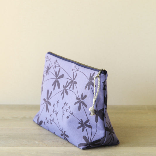 Supply Pouch - 11" Bedstraw in Midnight on Anemone Canvas