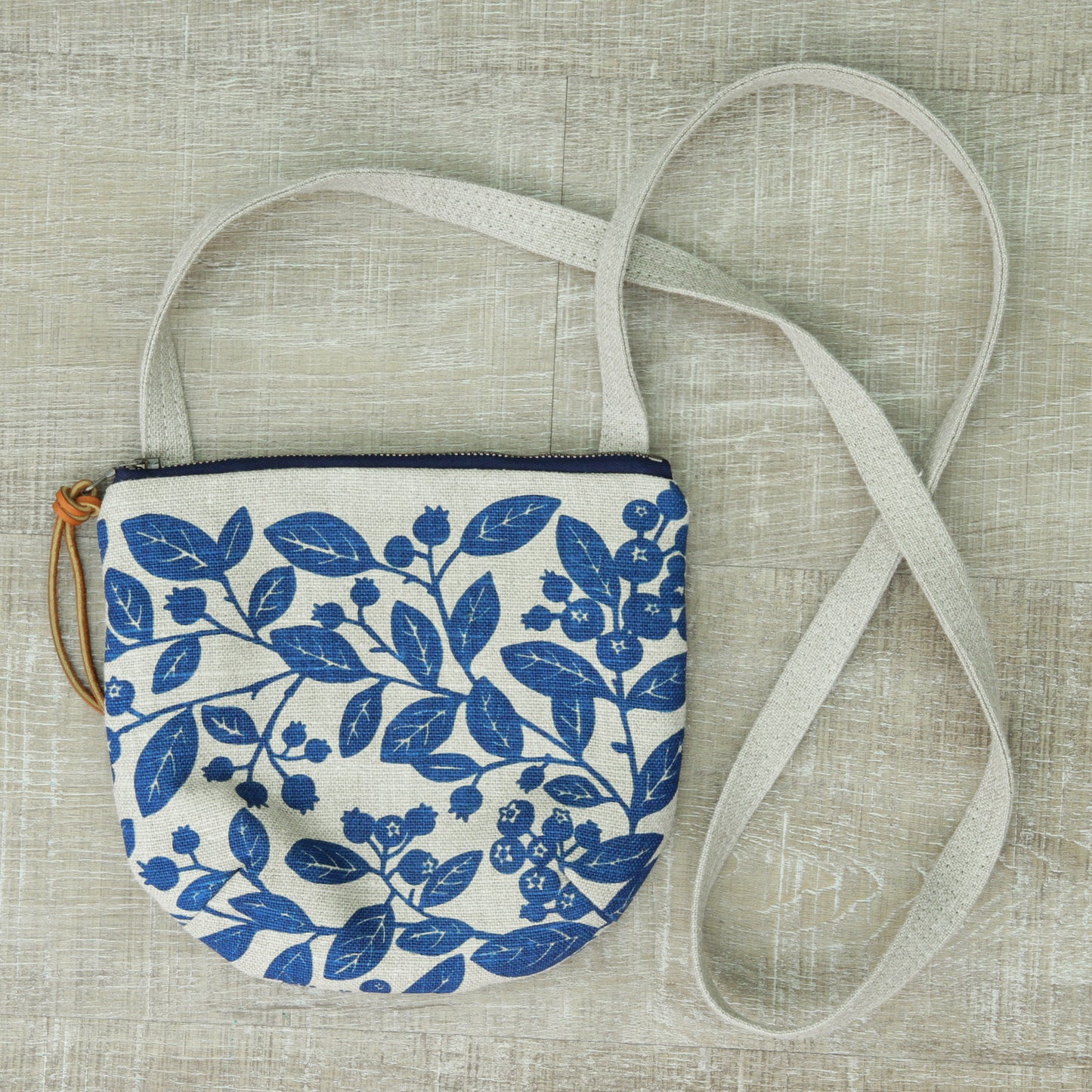 Small Simple Purse - Blueberry