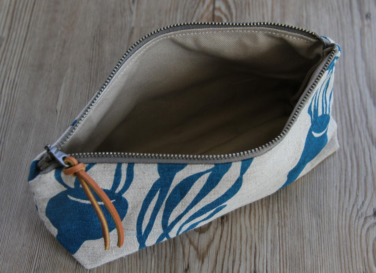 FOR KAREN: Supply Pouch - 9" - Black Eyed Susan in Sunshine