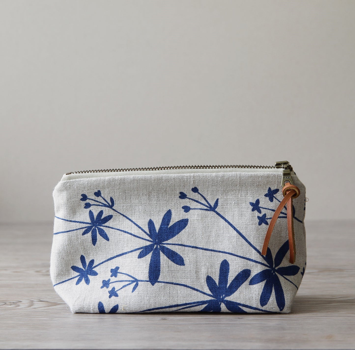 Triangle Pouch - Small - Bedstraw - Blue