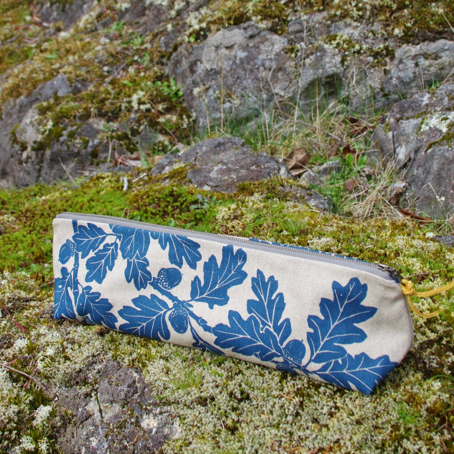 Knitting Needle Pouch - Garry in Denim