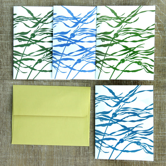 4 Bull Kelp Notecards