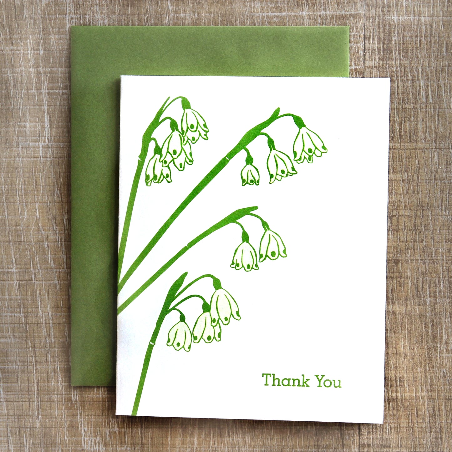 4 Snowflake Notecards