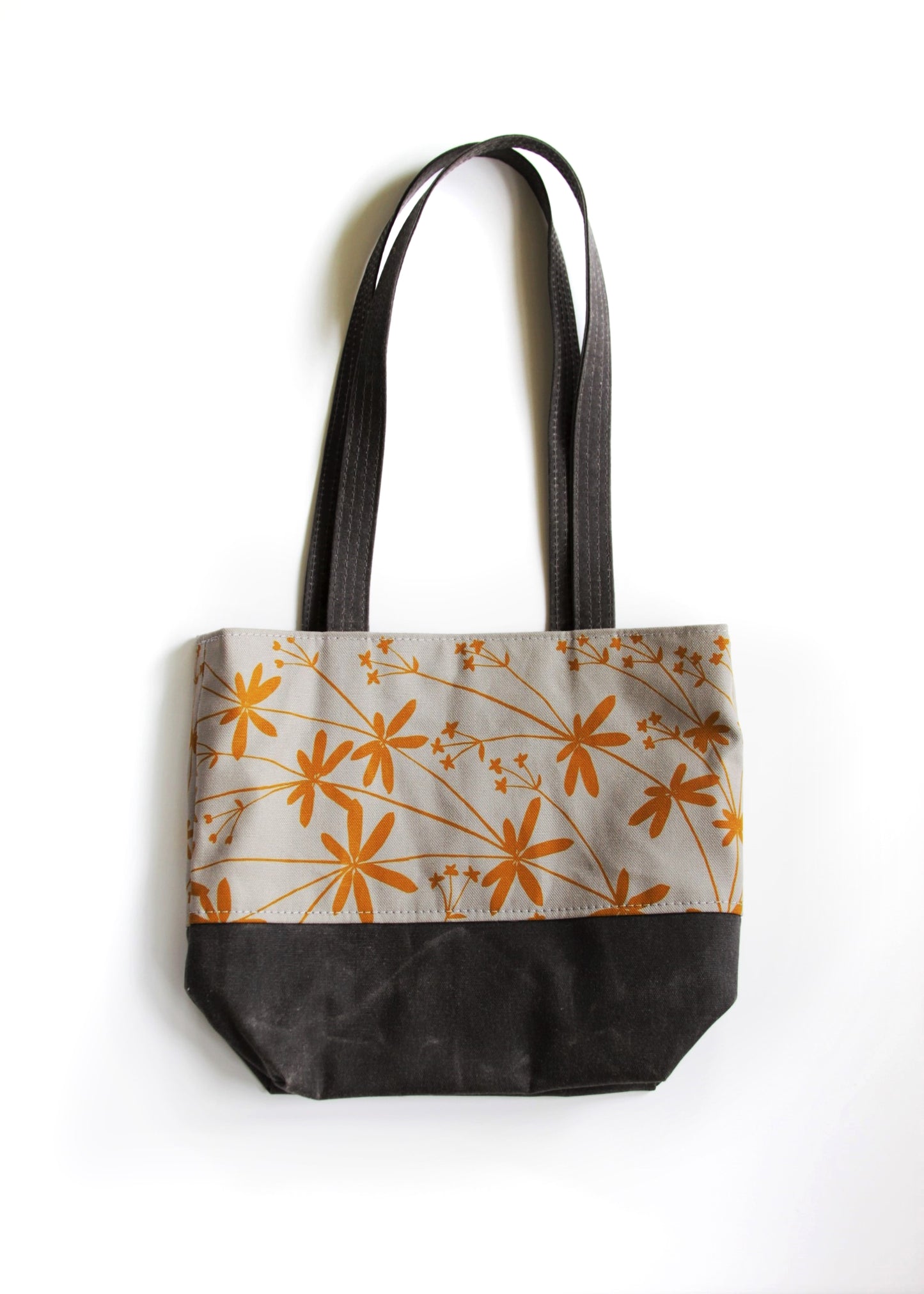 Day Bag - Bedstraw in Wheat on Grey