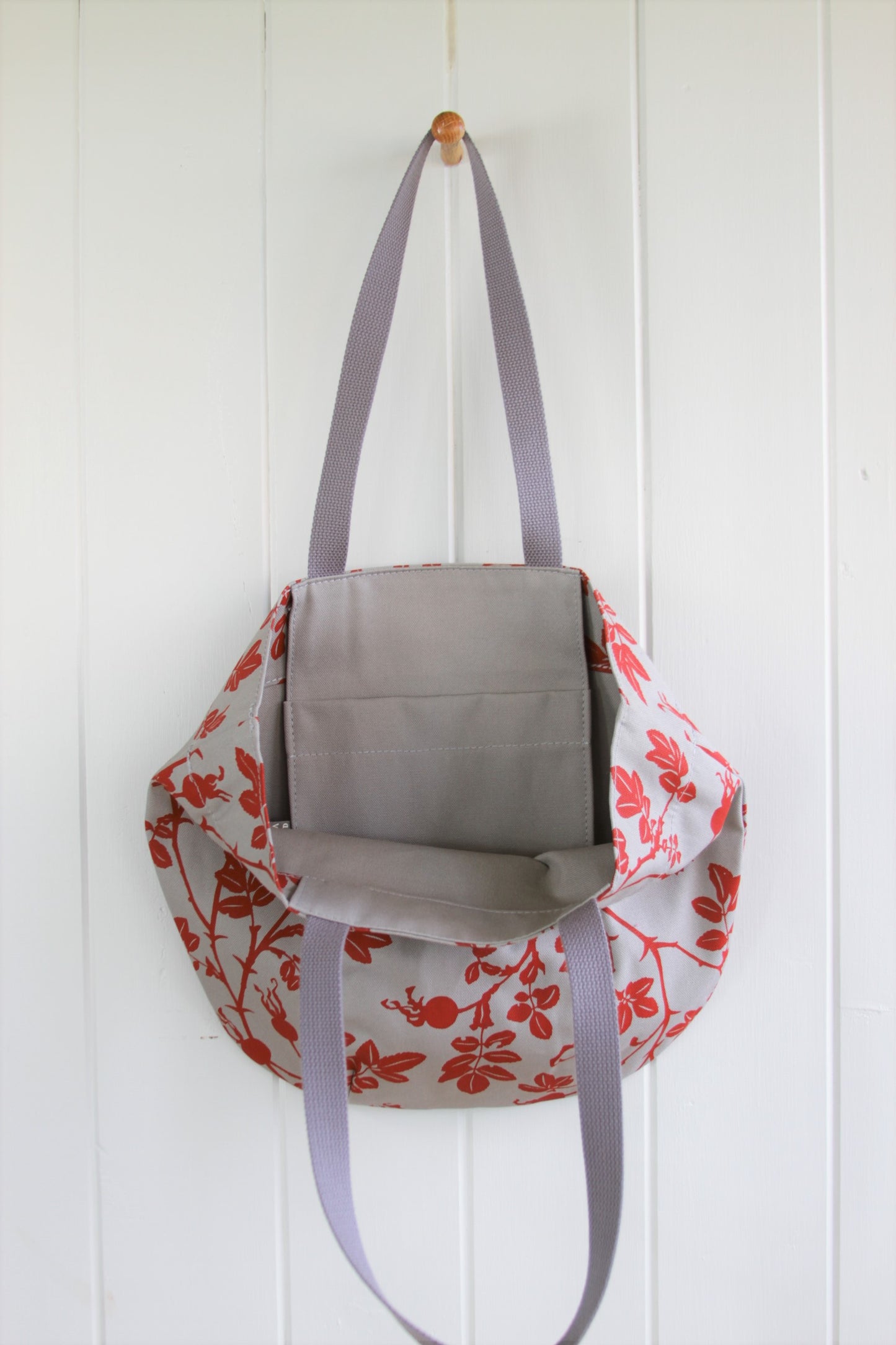 Market Bag - Nootka in Red