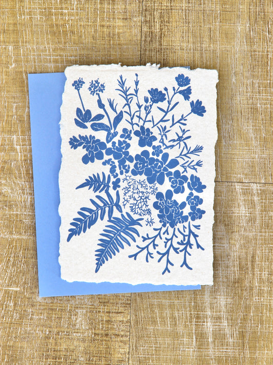 Moss & Sedum Art Note