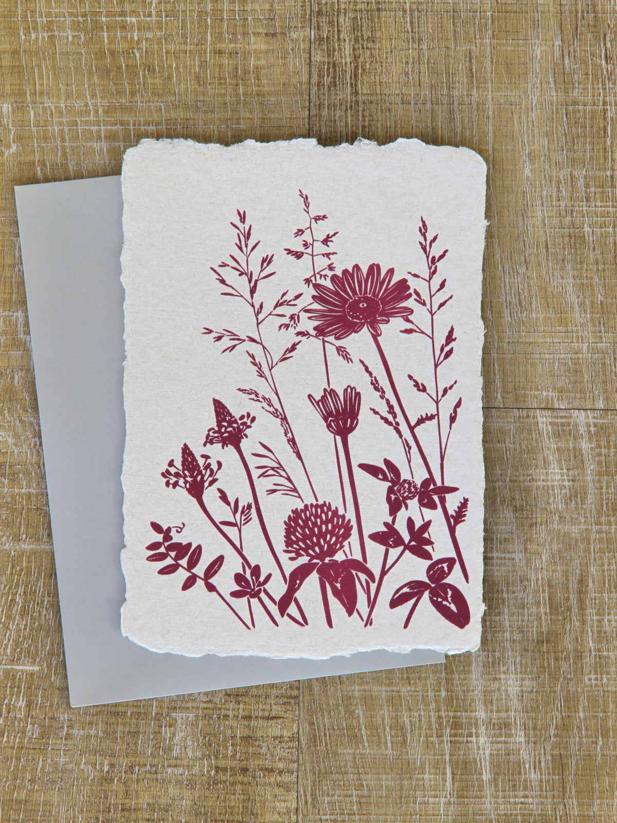 Field Wildflowers Art Note