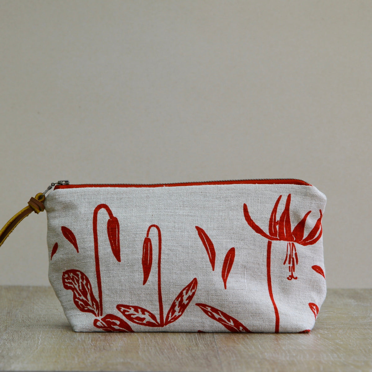 Linen Supply Pouch - 9" - Oyster in Navy