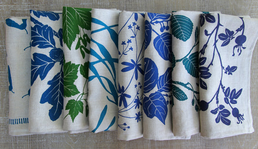 Northwest Botanical Napkins Set of 8