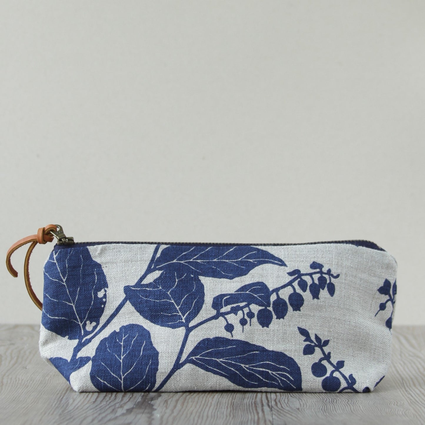 Triangle Pouch - Large - Salal - Dusty Periwinkle