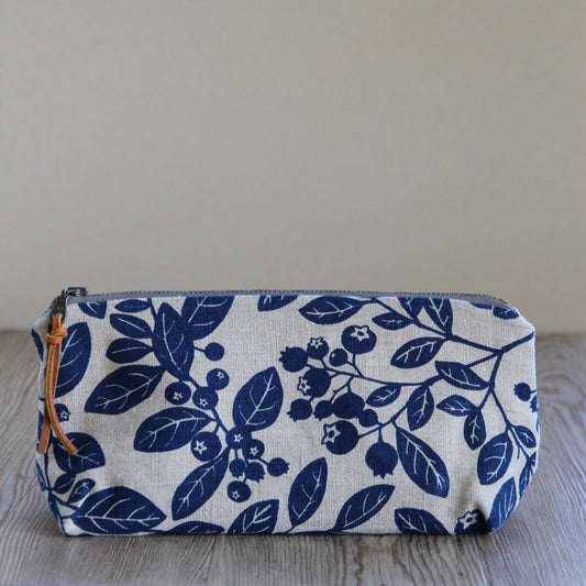 Triangle Pouch - Large - Blueberry