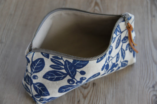 Triangle Pouch - Large - Blueberry