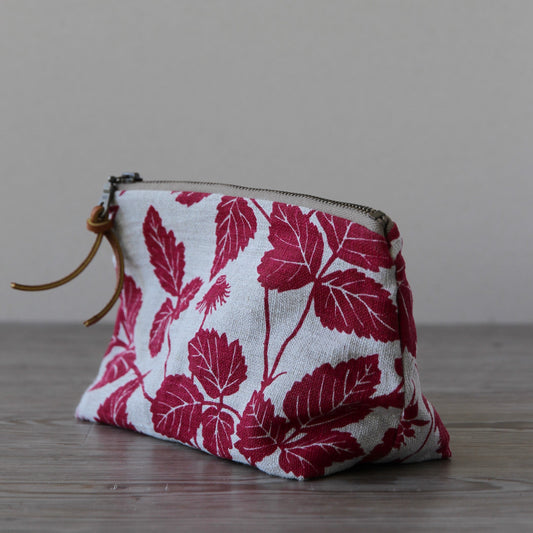 Triangle Pouch - Small - Salmonberry