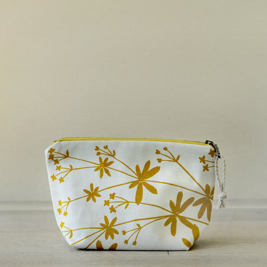 Supply Pouch - 8" Bedstraw in Wheat on Stone Canvas