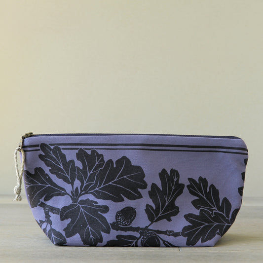 Supply Pouch - 11" Garry Oak in Midnight on Lupin