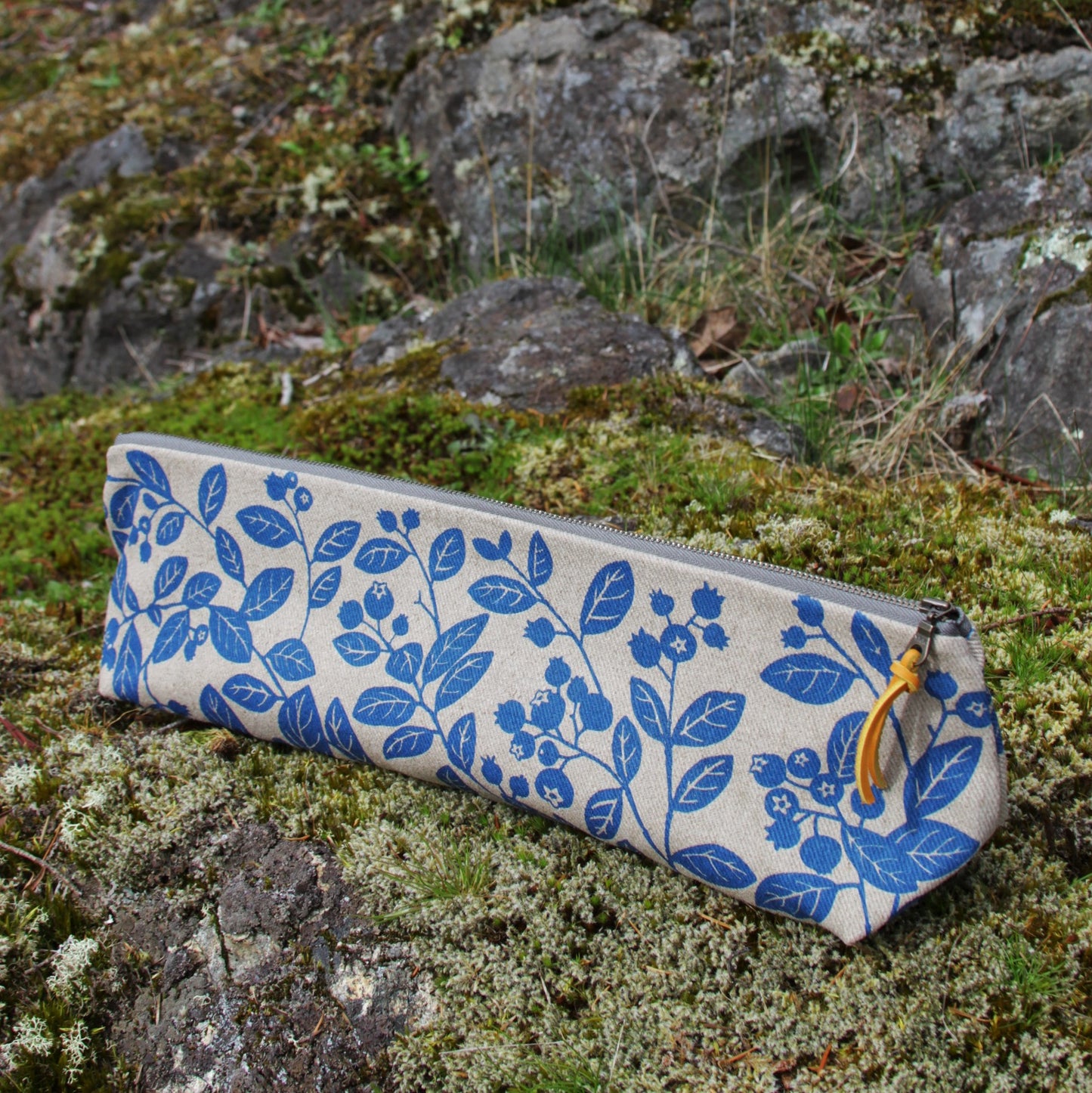 Knitting Needle Pouch - Blueberry