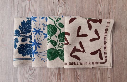 4 Northwest Native Napkins (Mix #3)