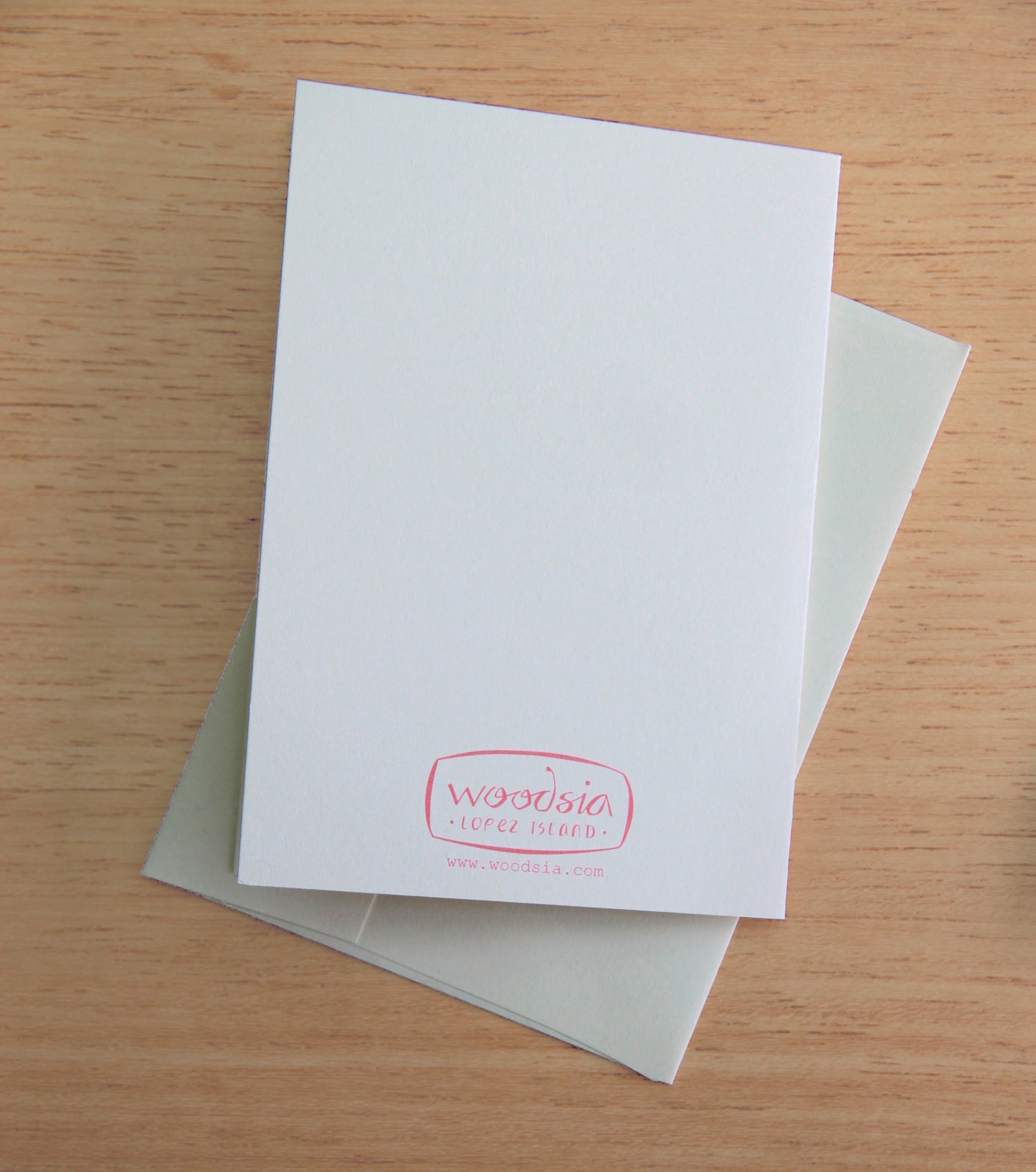 4 Sword Fern Heart Notecards Notecards in Blush